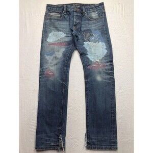 CULT OF INDIVIDUALITY Greaser Jean Men 34x32 (34/34 tag) Japanese Selvedge